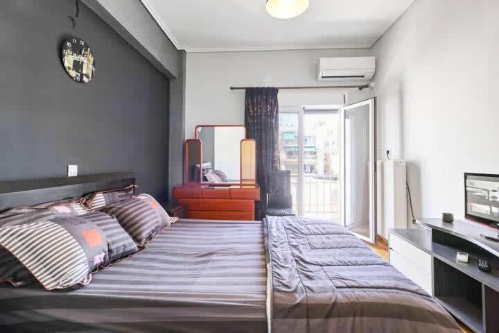 Topfloor Central Apt With Urban Views,3' To Metro Athen Exterior foto